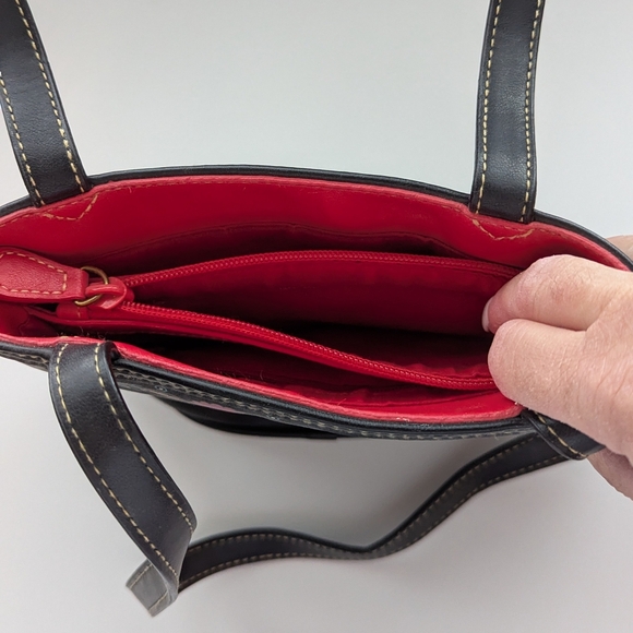 Vintage Liz Claiborne Black Paisley Embroidered & Embellished Purse/Bag - Picture 3 of 14